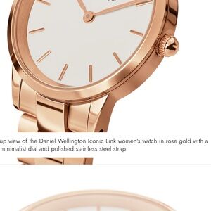 Daniel Wellington Women's Rose Gold Stainless Steel Watch